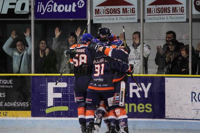 Photo hockey match Clermont-Ferrand - Bordeaux le 22/10/2019