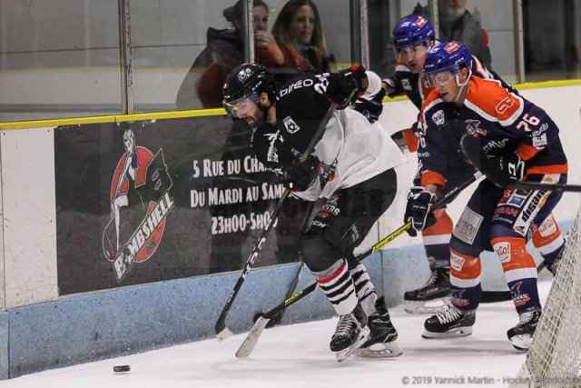 Photo hockey match Clermont-Ferrand - Bordeaux le 22/10/2019