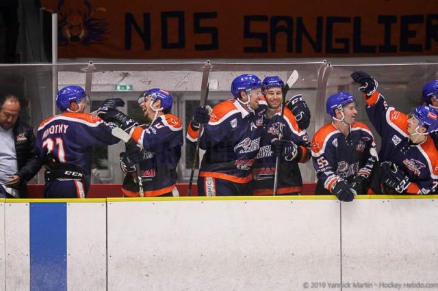 Photo hockey match Clermont-Ferrand - Bordeaux le 22/10/2019