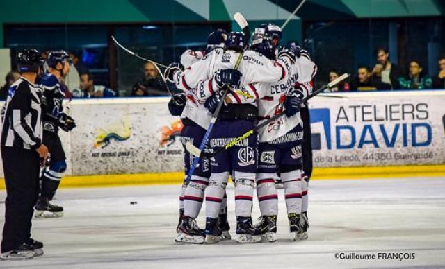 Photo hockey match Nantes - Caen  le 22/10/2019
