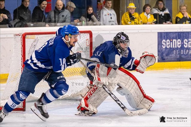 Photo hockey match Paris (FV) - Rouen le 23/10/2019