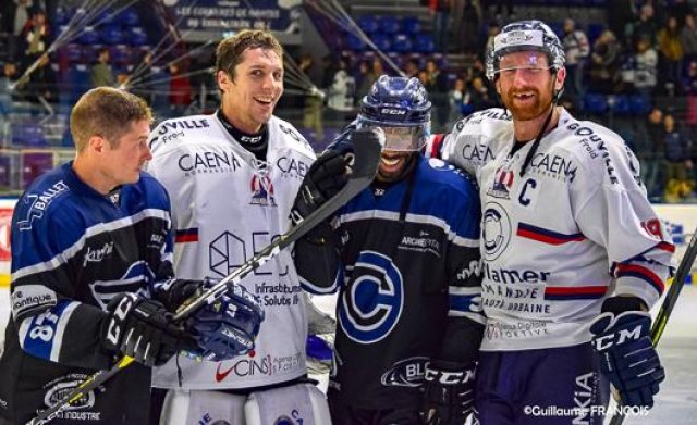 Photo hockey match Nantes - Caen  le 22/10/2019