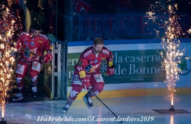 Photo hockey match Grenoble  - Angers  le 25/10/2019