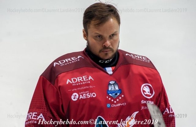 Photo hockey match Grenoble  - Angers  le 25/10/2019