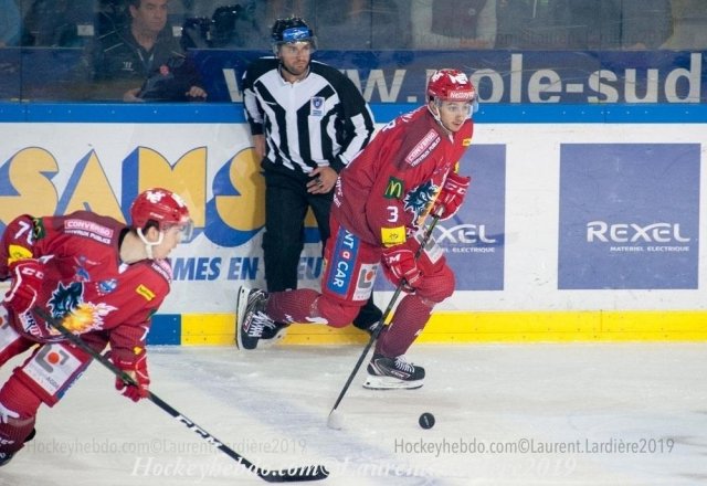 Photo hockey match Grenoble  - Angers  le 25/10/2019