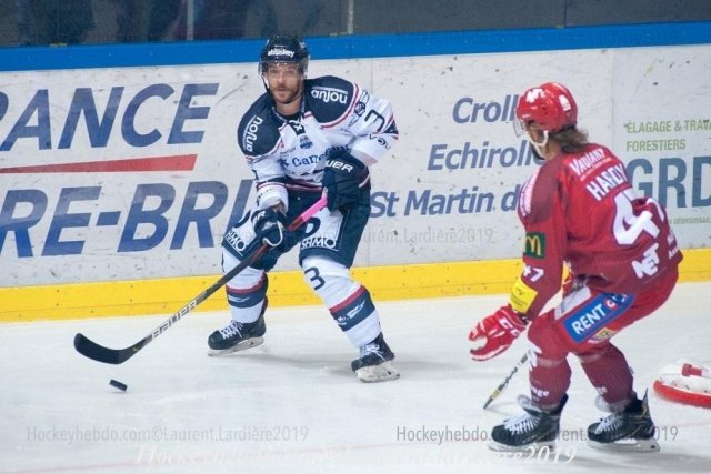 Photo hockey match Grenoble  - Angers  le 25/10/2019