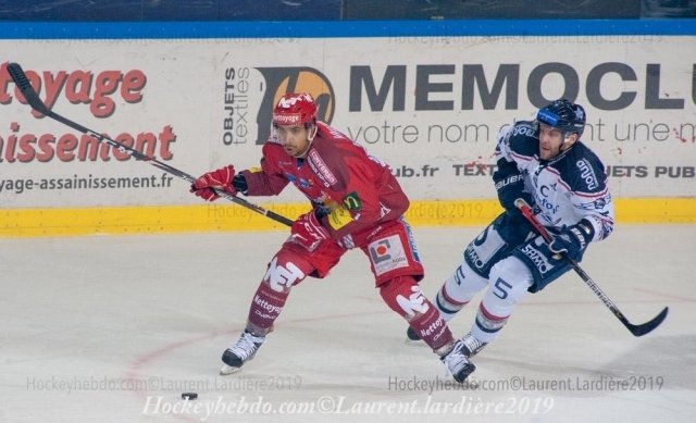 Photo hockey match Grenoble  - Angers  le 25/10/2019