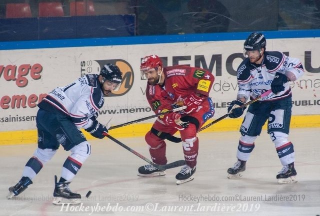 Photo hockey match Grenoble  - Angers  le 25/10/2019