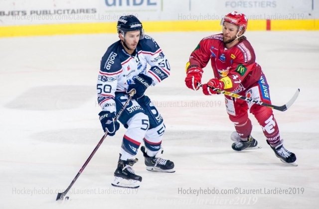 Photo hockey match Grenoble  - Angers  le 25/10/2019