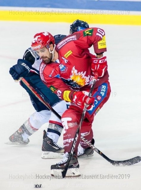 Photo hockey match Grenoble  - Angers  le 25/10/2019