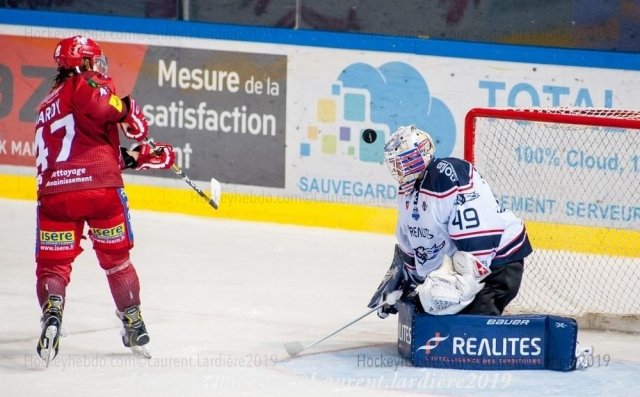 Photo hockey match Grenoble  - Angers  le 25/10/2019