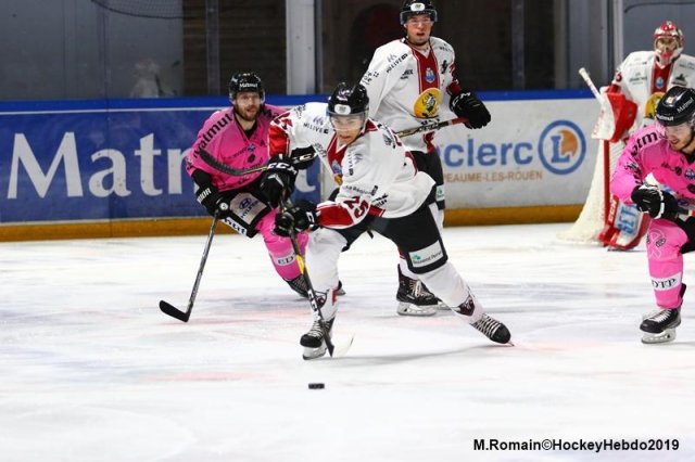 Photo hockey match Rouen - Chamonix  le 25/10/2019