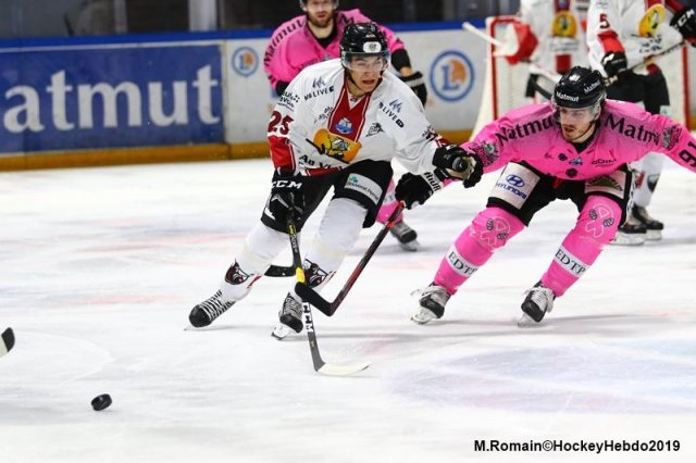 Photo hockey match Rouen - Chamonix  le 25/10/2019
