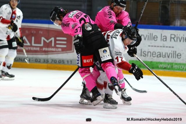 Photo hockey match Rouen - Chamonix  le 25/10/2019