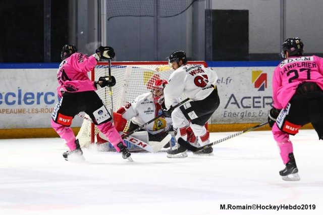 Photo hockey match Rouen - Chamonix  le 25/10/2019