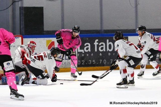Photo hockey match Rouen - Chamonix  le 25/10/2019