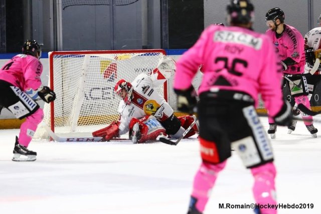 Photo hockey match Rouen - Chamonix  le 25/10/2019