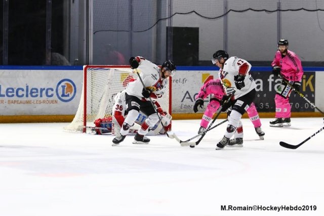 Photo hockey match Rouen - Chamonix  le 25/10/2019