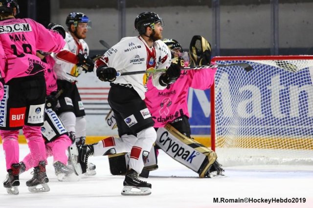 Photo hockey match Rouen - Chamonix  le 25/10/2019