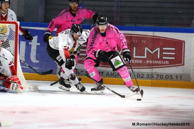Photo hockey match Rouen - Chamonix  le 25/10/2019