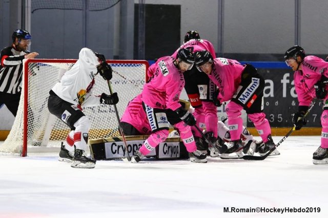 Photo hockey match Rouen - Chamonix  le 25/10/2019