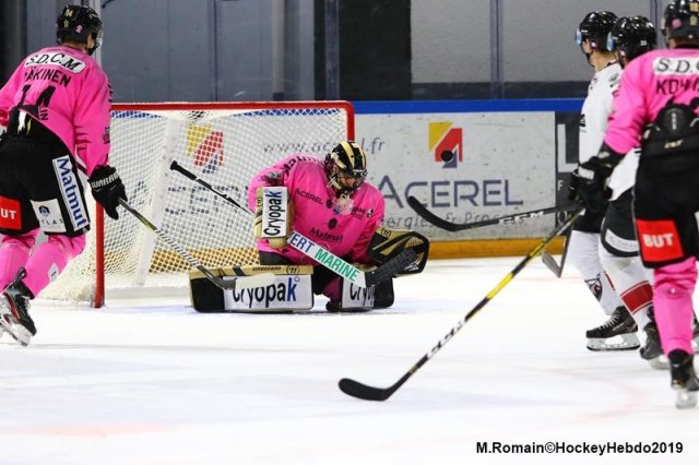 Photo hockey match Rouen - Chamonix  le 25/10/2019