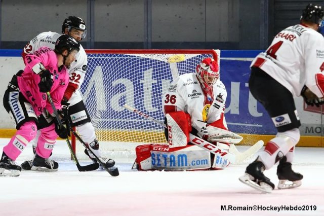 Photo hockey match Rouen - Chamonix  le 25/10/2019