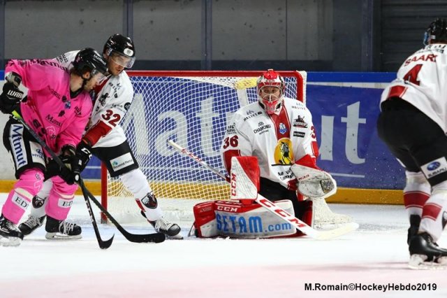 Photo hockey match Rouen - Chamonix  le 25/10/2019
