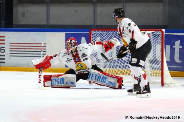 Photo hockey match Rouen - Chamonix  le 25/10/2019