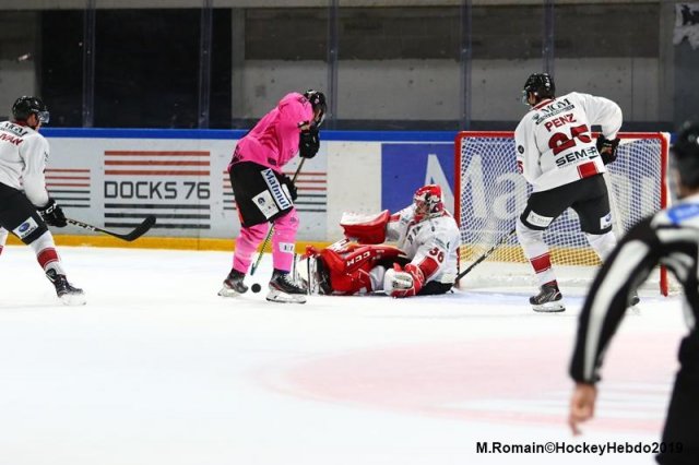 Photo hockey match Rouen - Chamonix  le 25/10/2019