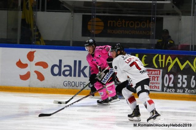 Photo hockey match Rouen - Chamonix  le 25/10/2019