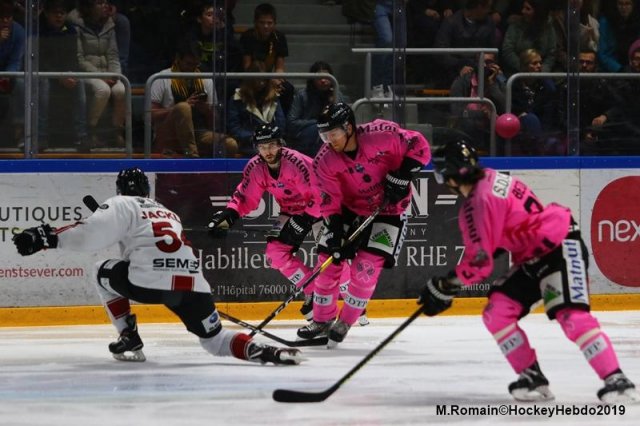 Photo hockey match Rouen - Chamonix  le 25/10/2019