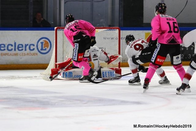 Photo hockey match Rouen - Chamonix  le 25/10/2019