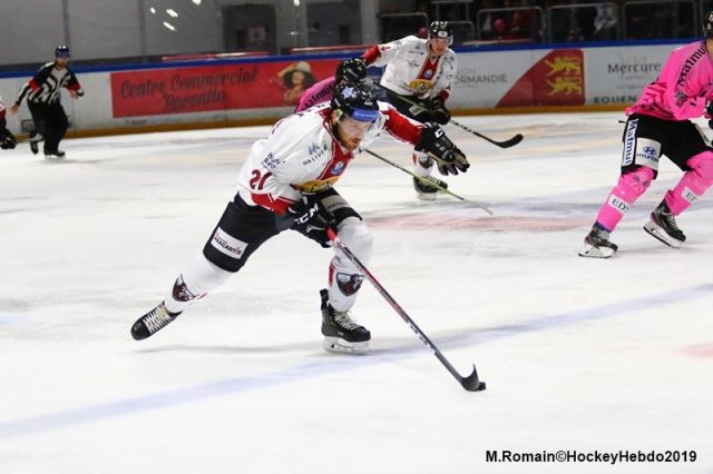 Photo hockey match Rouen - Chamonix  le 25/10/2019