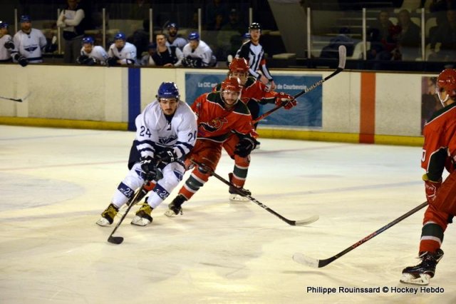 Photo hockey match Courbevoie  - Paris (FV) le 26/10/2019