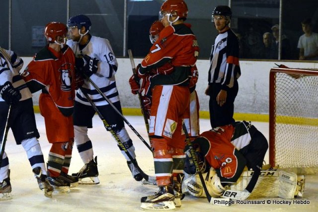 Photo hockey match Courbevoie  - Paris (FV) le 26/10/2019