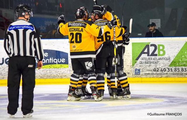 Photo hockey match Nantes - Strasbourg  le 26/10/2019