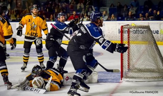 Photo hockey match Nantes - Strasbourg  le 26/10/2019