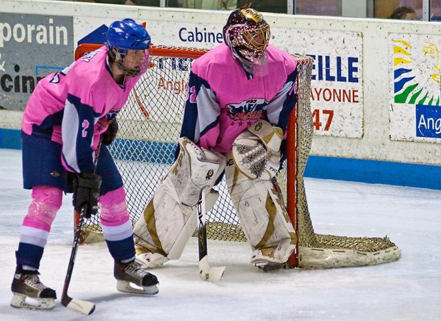 Photo hockey reportage D3 Carré Final : Anglet - Français Volants