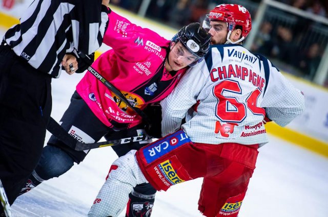Photo hockey match Chamonix  - Grenoble  le 29/10/2019