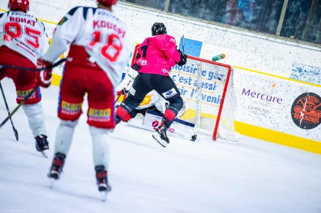 Photo hockey match Chamonix  - Grenoble  le 29/10/2019