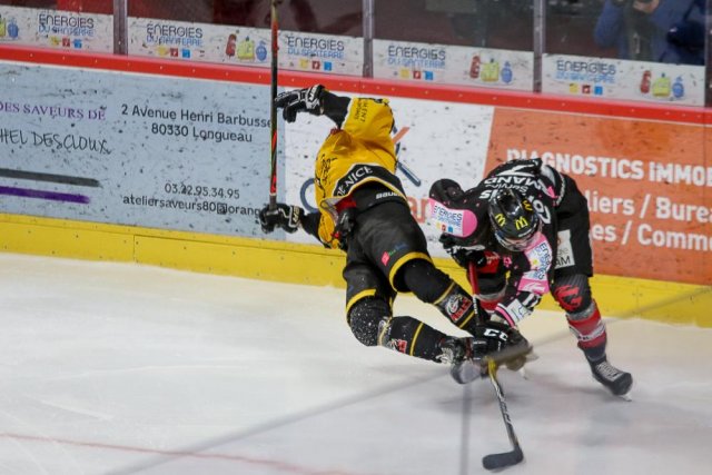 Photo hockey match Amiens  - Nice le 29/10/2019