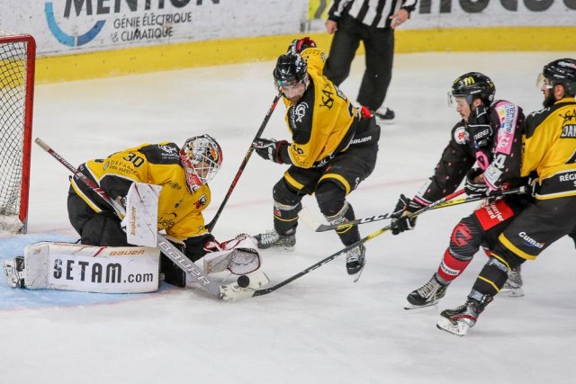 Photo hockey match Amiens  - Nice le 29/10/2019