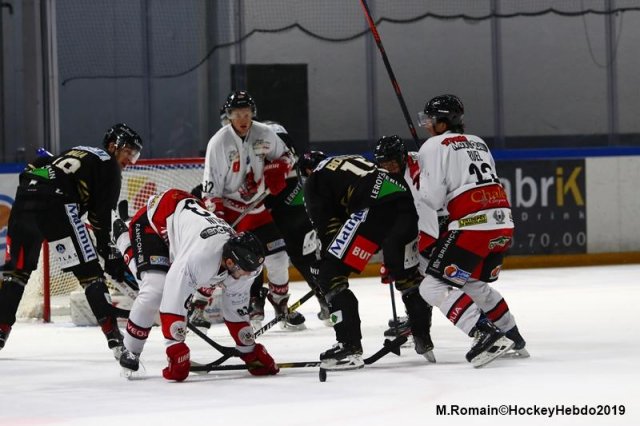 Photo hockey match Rouen - Briançon  le 31/10/2019