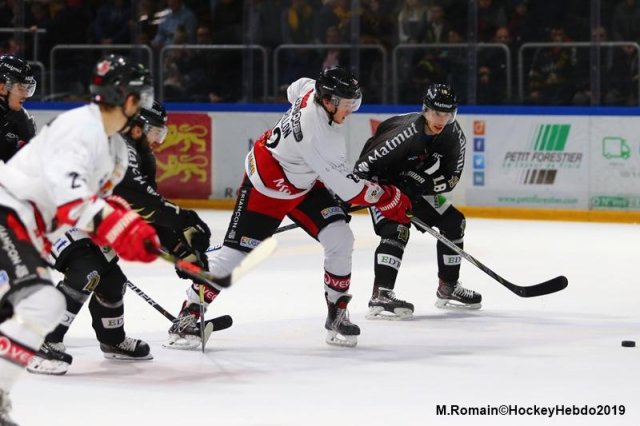 Photo hockey match Rouen - Briançon  le 31/10/2019