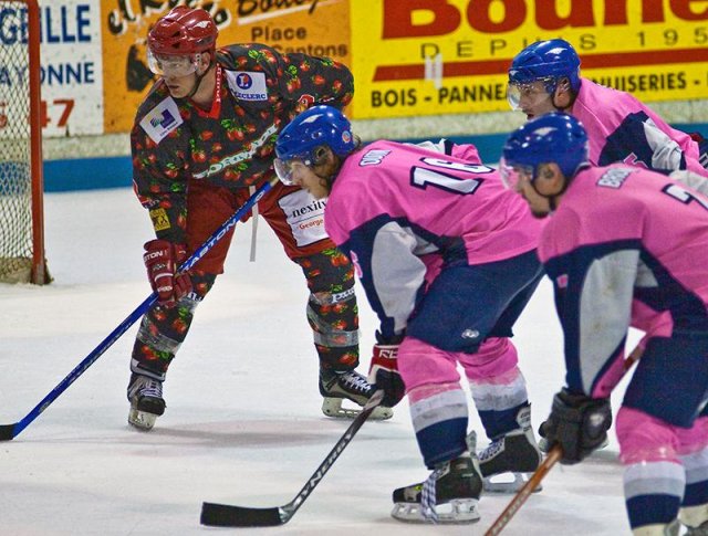 Photo hockey reportage D3 Carré Final : Anglet - Français Volants