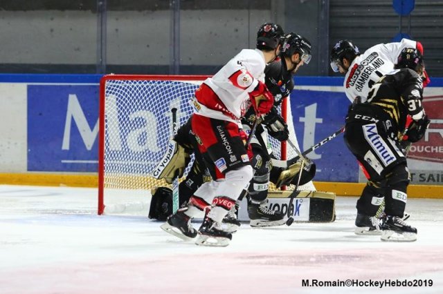 Photo hockey match Rouen - Briançon  le 31/10/2019