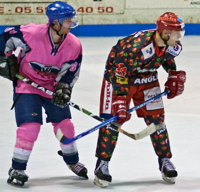 Photo hockey reportage D3 Carré Final : Anglet - Français Volants