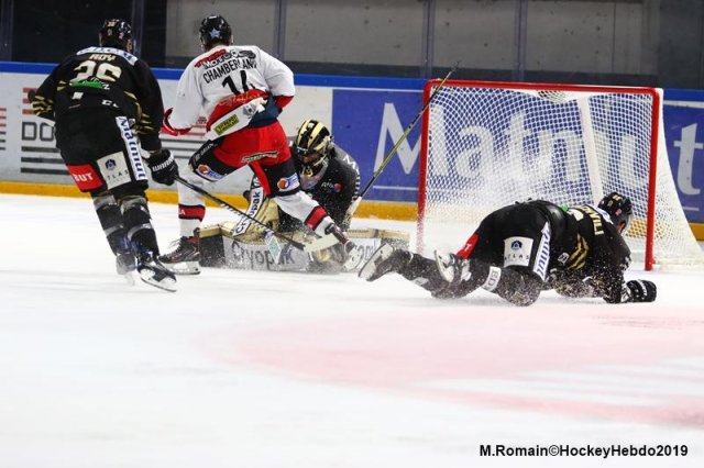 Photo hockey match Rouen - Briançon  le 31/10/2019