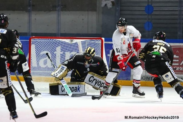 Photo hockey match Rouen - Briançon  le 31/10/2019